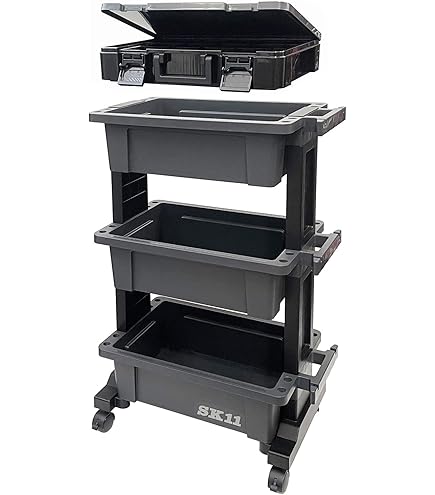 Amazon | SK11(エスケー11) ステンレス ツールステーション 3段 幅570