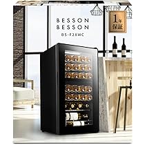 Besson ワインセラー g106p002 18本収納 Amazon.co.jp: Besson ワインセラー 18本収納 小型 家庭用 日本