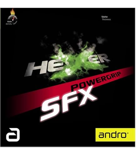 Amazon | andro(アンドロ) 卓球 ラバー スピン系テンション ヘキサー