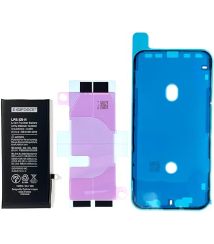Amazon | iFactory iPhoneXR バッテリー 交換 PSE準拠 工具セット付属 