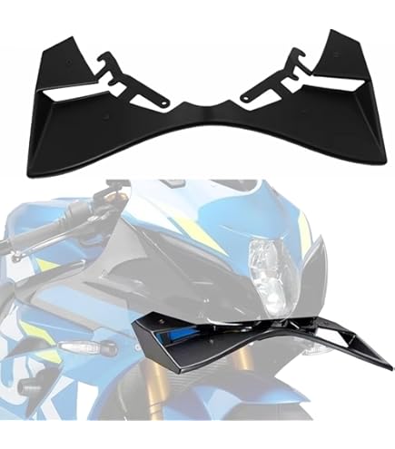 Amazon | Puig 9738N SIDE SPOILER WINGLET [BLACK] GSX-R1000 (17-20