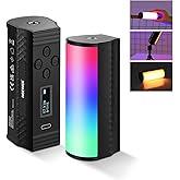 NEEWER BASICS TL96RGB スティックライト マグネット式 チューブ型撮影用ライト LEDビデオライト 小型軽量手持ち | 360°RGBフルカラー 0-100%無段階調光 色温度2500-8500K 2500mAhバッテリー内蔵 2
