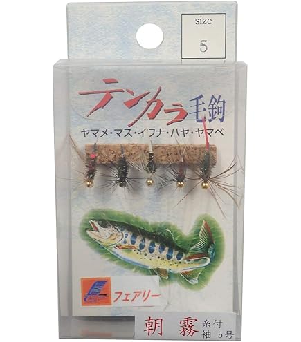 Amazon | フェアリー(Fairy) フライ テンカラ毛鉤 羽衣2号 カン