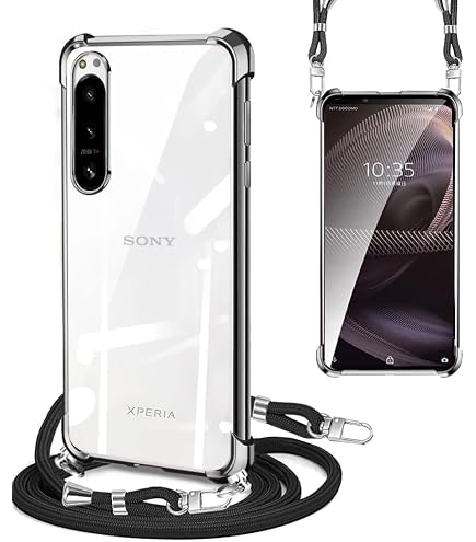 Amazon.co.jp: weiaoluo Xperia 5 III ケース ショルダー 耐衝撃クリア