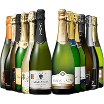 Amazon.co.jp: スパークリングワイン セット フランス スペイン 12本