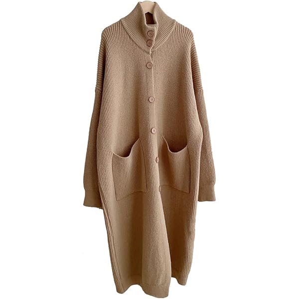 【専用】intoca. ハイネック ロング　ニットカーディガン 長袖　サイズ1 intoca. ハイネック ロング ニットカーディガン 長袖 サイズ1