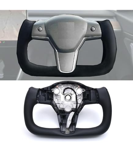 TESLA Model S テスラ モデルS ヨークハンドル Amazon | テスラヨークハンドル YOKE 純正交換ステアリング 全年