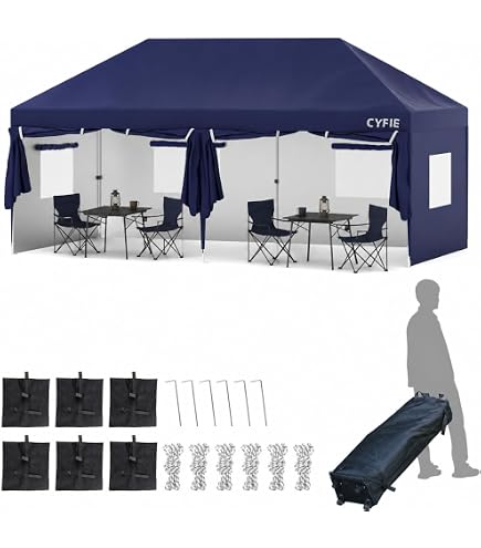 Amazon.co.jp: ENDLESS BASE ワンタッチタープテント 3m×6m【本体 +