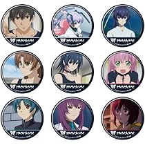 Amazon.co.jp: アニメ マブラヴ オルタネイティヴ 01 缶バッジ 9