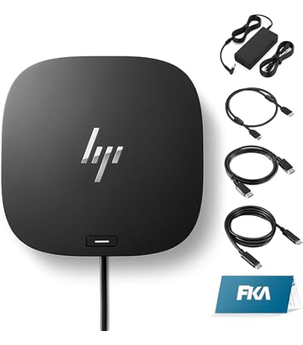 Amazon.co.jp: HP Thunderbolt 120W Dock G4 ノートパソコン用デュアル