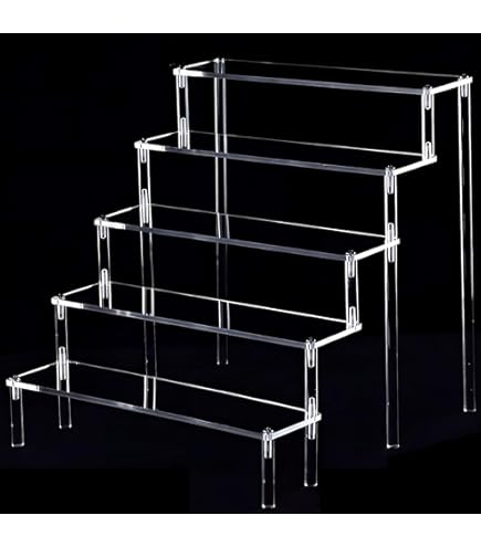 Amazon.co.jp: seimeinoki 5段 フィギュアディスプレイスタンド 長さ