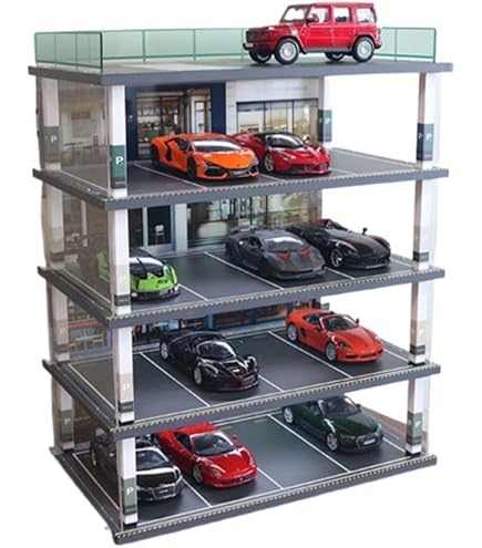 1/43展示12台可能・特殊G&光沢木・3層式ディスプレーBOX /ネオジオラマ