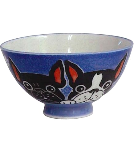 Amazon｜カネセ 笑いぬ(わらいぬ)軽量茶碗 オレンジ DG-007｜飯碗