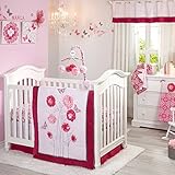 Butterfly Bouquet 4 Piece Crib Bedding Set by NoJo by NoJo [並行輸入品]
