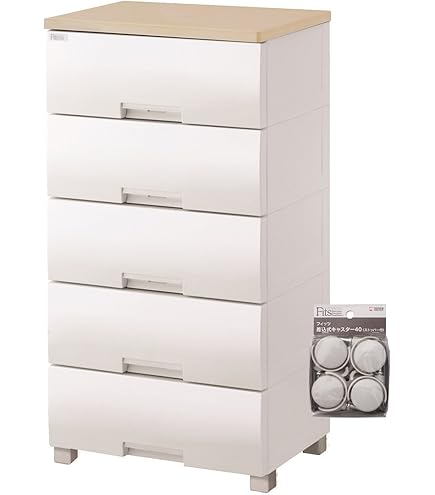 Amazon｜【セット買い】天馬 リビングチェスト 4段 (幅55×奥行41×高さ