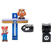 マリオ像 Super Mario Figure Collection DX Playset (Bowser's Castle