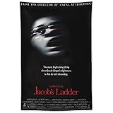 ジェイコブス・ラダー（1990） 映画タペストリー オフィス タペストリー ベッドルーム ダイニングルーム装飾 ウォールアート ポスター 印刷40"x60"