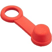 Amazon | デイトナ(Daytona) ブリーダーラバーキャップ4個入り レッド