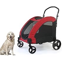【未使用品】大型犬用 ペットカート バギー　レッド　GPR 楽天市場】大型犬 カート ペットカート 大きめ 折りたたみ 大型