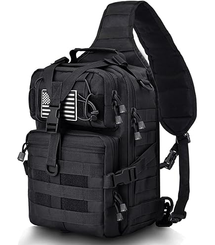 Amazon.co.jp: タクティカルスリングバッグパック ミリタリースリング