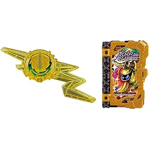 仮面ライダーセイバー DX雷鳴剣黄雷エンブレム&ランプドアランジーナワンダーライドブック