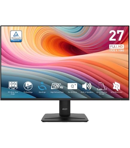 Amazon.co.jp: msi Pro MP273A 27インチ モニター 1920 x 1080 (FHD