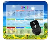 YENDOSTEEN のカレンダー2025年 マウスパッド ゲーミングマウスパッド マウス パッド マウスパッド 薄型, 野の花の木の森 マウスパッド