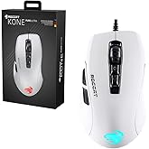 Kone Pure Ultra - Light Ergonomic Gaming Mouse (16000 Dpi Optical Sensor RGB Lighting Ultra Light) - White