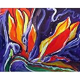 Purple ParadiseアウトドアWall Hanging 24 X 30