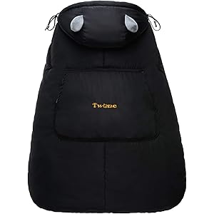 TWONE(トォネ)抱っこひもカバー 抱っこひもケープ べびキャリアカバー 防寒カバー あったか すべての抱っこ紐に対応…