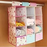 Ieasycanノベルティドア壁Non Woven Fabric HangingガジェットストレージバッグポーチオーガナイザーHangingポーチforワードローブ