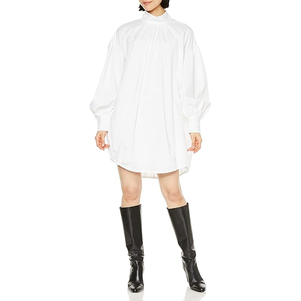 FRAY.I.D ドレープネックリブニットワンピース FRAY I.D ドレープネックリブニットワンピース