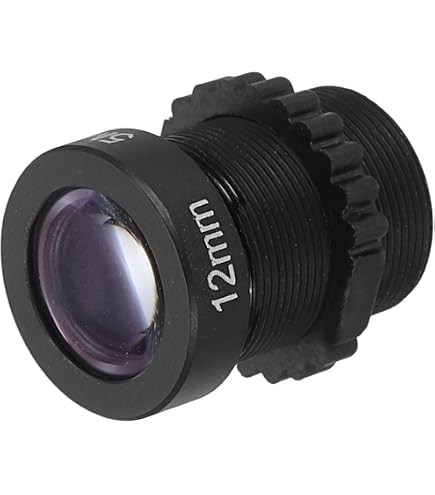 Amazon | uxcell カメラレンズ 焦点距離12 mm 5MP F2.0 FPV CCTVカメラ