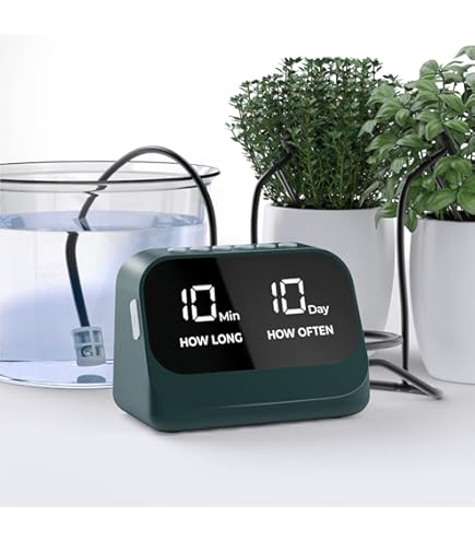 Amazon.co.jp: YITIKA 鉢植え用自動散水ドリップ システム10鉢対応可能