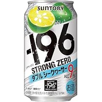 Amazon.co.jp: Suntory -196°C Strong Zero Double Seersucker 11.8 fl