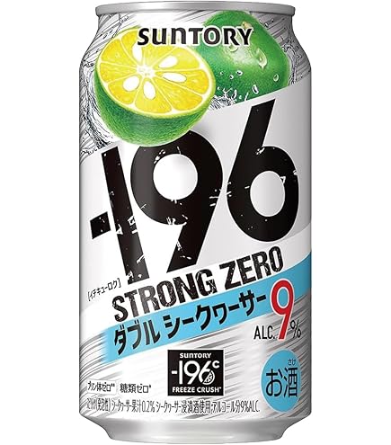 Amazon.co.jp: サントリー -196℃ ストロングゼロ W完熟梅 500ml : 食品