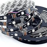 柔軟なアドレス指定可能なプログラム可能なLEDストリップライト5050 APA102 30leds / m nowaterproof dc5v夢の色