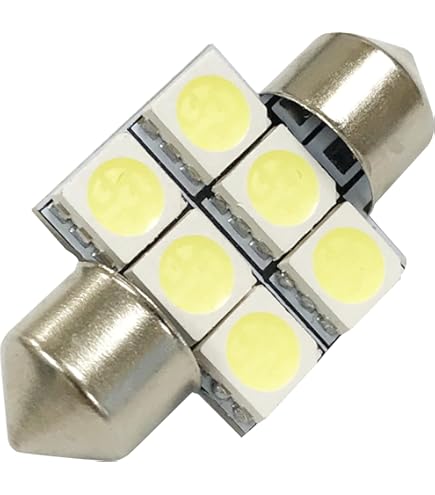 Amazon | アークス(Axs) T10×31 LEDルーム 4灯 高輝度SMD使用 10000K