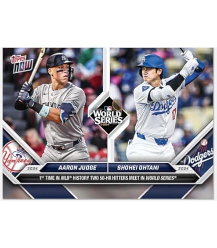 Amazon | 2024年 Topps now #863 大谷翔平/アーロン・ジャッジ 