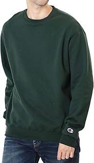 Champion(チャンピオン) ベーシック ワンポイントロゴ スウェットシャツ メンズ クルーネック トレーナー 長袖