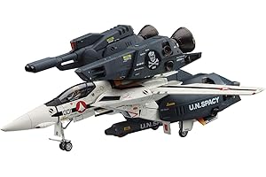 ハセガワ 超時空要塞マクロス VF-1S/A ストライク/スーパーバルキリー スカル小隊 1/48スケール プラモデル MC03