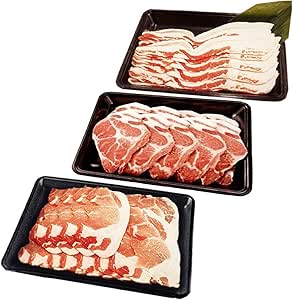 Amazon ギフト 山原豚 琉美豚 白豚 ロース 肩ロース バラ しゃぶしゃぶ用 各500g フレッシュミートがなは 赤身が多く高タンパク 脂身が甘く低カロリーな沖縄県産豚肉 フレッシュミートがなは 豚肉 通販