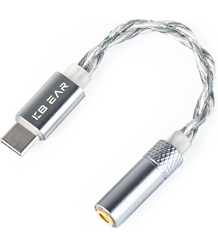 BQEYZ LIN Type C オーディオアダプタ HiFi 32bit 384KHz CX31993