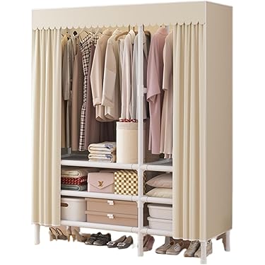 新品⭐︎大容量ワードローブ　クローゼット☆グレー Amazon.co.jp: 人気のワードローブ クローゼットランキング