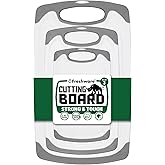 Freshware Cutting Boards, One Size, Plastic, Set of 3