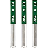 コクヨ(KOKUYO) シャープペン シャープ替芯 1.3mm 2B 3個セット PSR-2B13-1PX3SET
