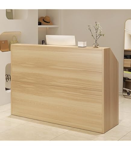 Amazon.co.jp: 受付カウンター 木製カウンターテーブル 幅120cm 企業