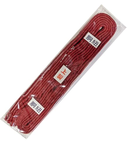 Amazon | 剣道屋 剣道防具用 赤 堅打面紐7尺 | 剣道屋 | 面