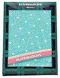日繊商工 OLIVEdesOLIVE home カリーノ フェイスタオル ブルー OD-571