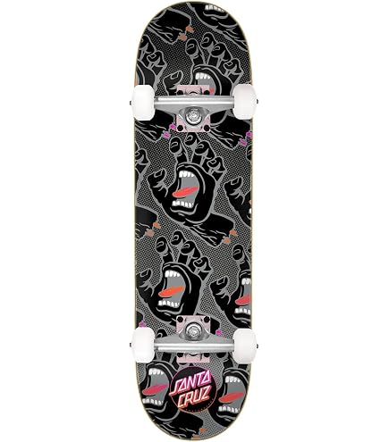 Santa Cruz Obscure Hand Factory Skateboard, Large, Multi 21 cm